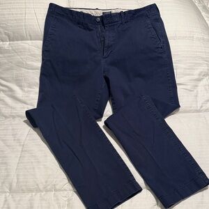 J. Crew Men's Navy Chinos